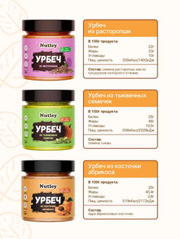 Подарочный набор 3М "Ассорти урбечей №3"