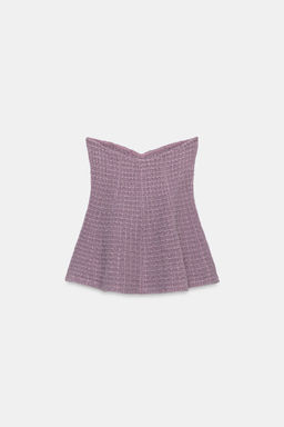 TOP STRETCH ESTRUCTURA / Morado