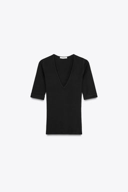 FADED COTTON T-SHIRT - Zara фото 34