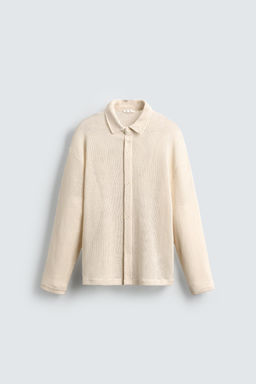 OPEN WEAVE SHIRT - Zara фото 12