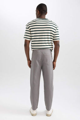 Габардиновые брюки прямого кроя Relax Fit - Defacto фото 10