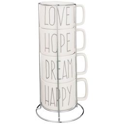 НАБОР КРУЖЕК 350 МЛ НА ПОДСТАВКЕ ИЗ 4 ШТ. - Lefard фото 3