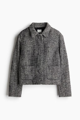 Chaqueta en tejido jacquard