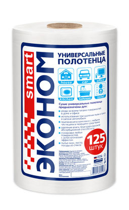 Полотенце универсальное (рулон) 20*23 Эконом Smart №125 арт. 30193