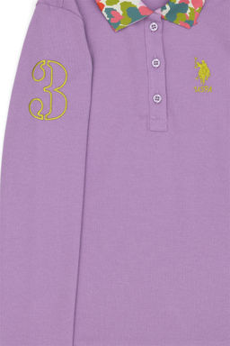 Базовый свитшот Girl Lilac Неожиданная скидка в корзине - U.s. polo assn фото 4