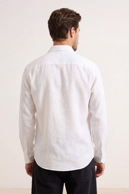 Lacivert Regular Erkek Gomlek TMNSS26GO00008 - Trendyolmilla фото 14