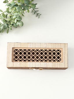 Шкатулка для украшений  Сердце там где ты, для чая, 3 деления, дерево, 9.7?24?7 см