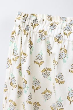 6-14 YEARS/ FLORAL SHIRT AND TROUSERS PYJAMAS - Zara фото 7