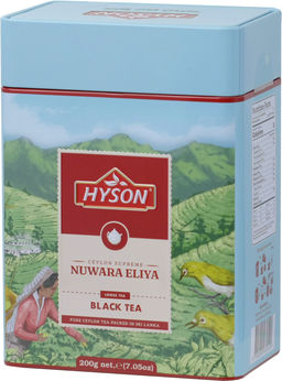 HYSON. Ceylon Present. NUWARA ELIYA 200 гр. жест.банка