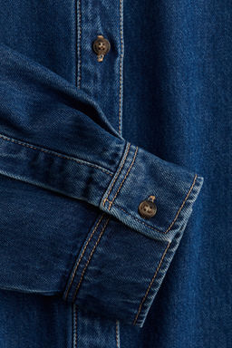 Camisa denim oversize - H&m фото 7
