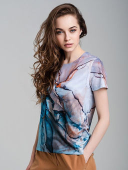 Футболка вискозная с невидимыми швами - Sahar art lab фото 16