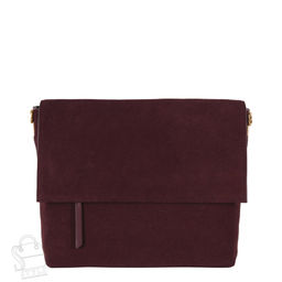 Сумка женская кожаная 5798BDAA wine red Baidou в Новосибирске