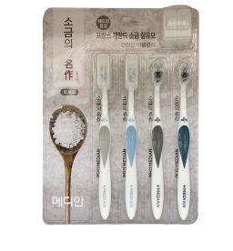 French Guerrand Salt - Набор зубных щеток
с французской солью, 1 упак*4 шт