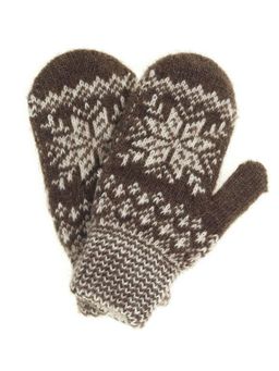 Варежки детские "Снежинка" 3 цвета 0804-22