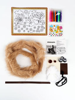 Набор для творчества: создание игрушки и раскраска Веселые животные - Simaland фото 2