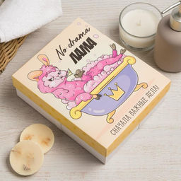 Набор махровых салфеток Лама 30х30 см -5шт, 100% хл, 340гр/м2 - Этель фото 5