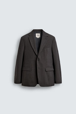 LIMITED EDITION 100% WOOL SUIT BLAZER - Zara фото 6