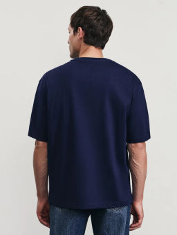 Футболка с принтом на груди / Zarina  фото 5