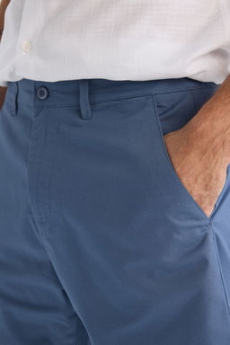 %100 Pamuk Regular Fit Gabardin Bermuda _ort - Defacto фото 5