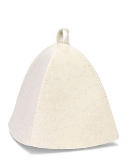 Шапка для бани и сауны «В бане все свои!», полиэфир, шерсть