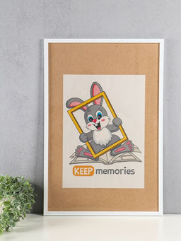 Фоторамка для фото 40×60 см «Премиум», пластик, белый