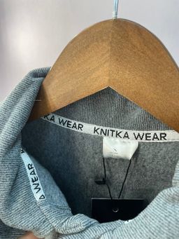 флис вельвет, Костюм с рубашкой, серый - Knitka wear фото 11