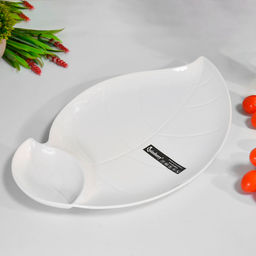 Блюдо сервировочное 40х24.5см с соусницей 9092