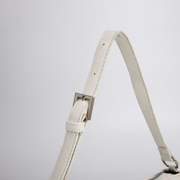 Сумка-багет на молнии, цвет белый - Simaland фото 4