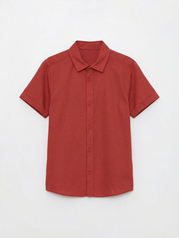 Basic K?sa Kollu Erkek ?ocuk G?mlek