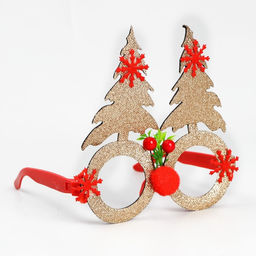 Очки карнавальные новогодние «Ёлочки»