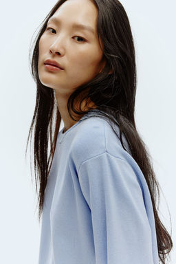 Camiseta en punto fino - H&m фото 3