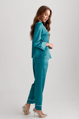 2901 ЗЕЛЕНАЯ ПИЖАМА - Karolina фото 3