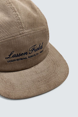 GORRA VISOR PLANO PANA / Beige - Zara фото 6
