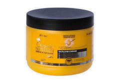 Блеск и Питание Бальзам-сияние Масло арганы+жидкий шелк для всех типов волос, 500 мл