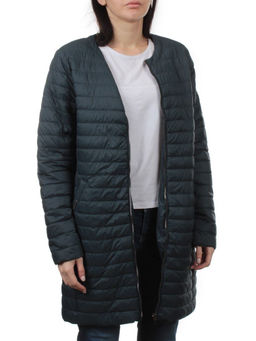 K-528 DK. GREEN Куртка демисезонная стеганая женская (70 гр. холлофайбер) - Fashion фото 6