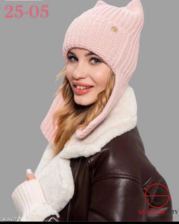 Зимняя шапка для девушки