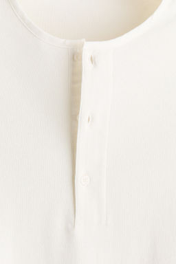 Camiseta con cuello panadero Relaxed Fit - H&m фото 4
