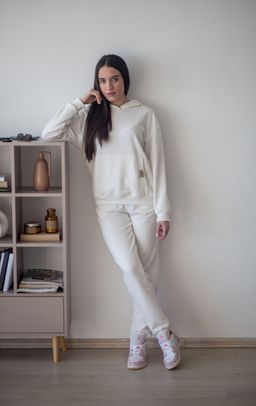 Футер 3х нитка ВЫСОКОЕ КАЧЕСТВО ПЕНЬЕ костюм женский - Knitka wear фото 5