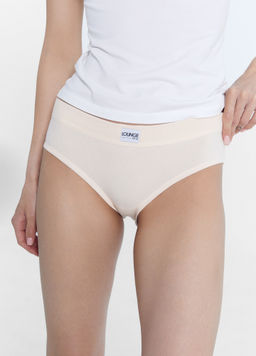 Цена за 2 штуки! Трусы женские слипы в бежевом цвете