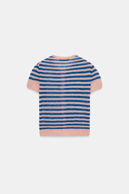 STRIPED WOOL BLEND JACKET - Zara фото 6