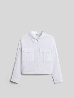 ACOOLA / Блузка детская для девочек Driada белый