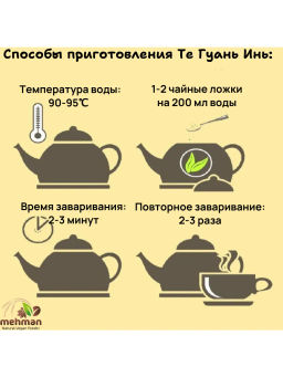 Коллекция Китайский чай / Те Гуань Инь / (71703) зел. вес 100 г (BASILUR)