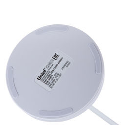 ULM-D603 10W/3000-6000K/DIM WHITE Светильник настольный светодиодный с подставкой под канцелярские принадлежности. Сенсорный выключатель. Диммер. Белый. TM Uniel