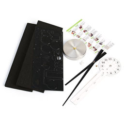 Часы настенные интерьерные «Аба», 3D, наклейка, плавный ход, d=70 см