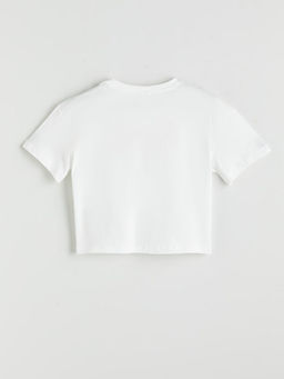 Bisiklet Yaka K?z ?ocuk Ti??rt ve Pantolon