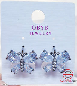 Серьги женские с камнями