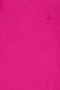 Базовый свитер фиолетового цвета для девочки - U.s. polo assn фото 6