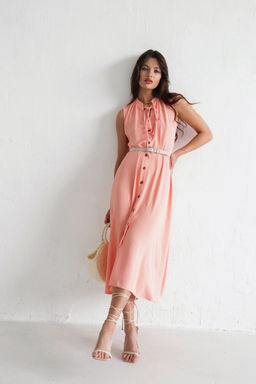 Платье, как из к/ф Красотка, персиковое - Martichelli фото 20