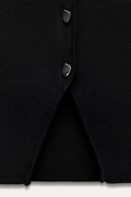 PLAIN KNIT CROP TOP - Zara фото 25