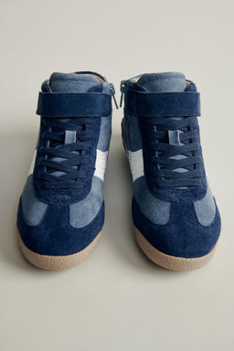 BOXING HIGH-TOP SNEAKERS - Zara фото 2